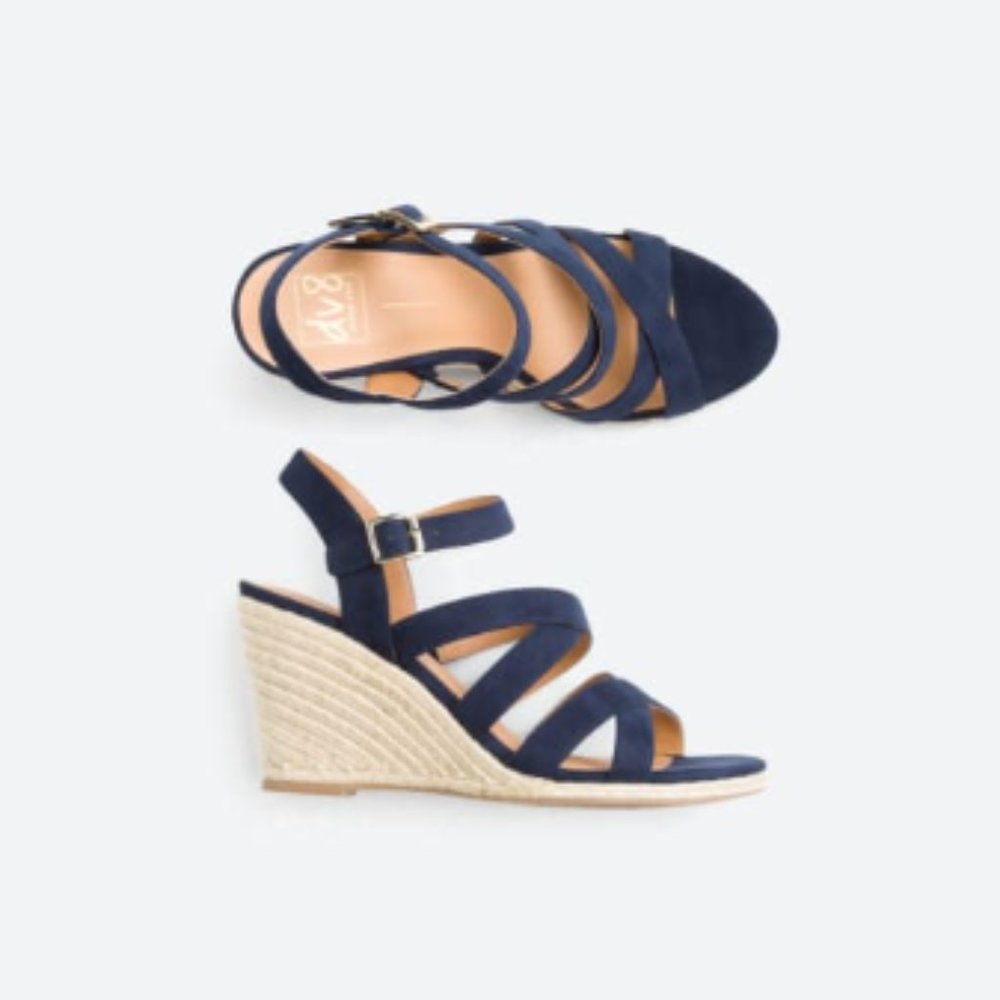 Dolce Vita Plume Ankle Strap Espadrille Wedge